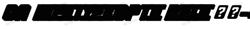 CA InfoTypeOPTu Bold 常规字体转换